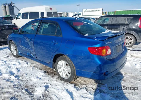 2010 Toyota Corolla S z USA, uszkodzony, nr VIN 2T1BU4EE5AC478379